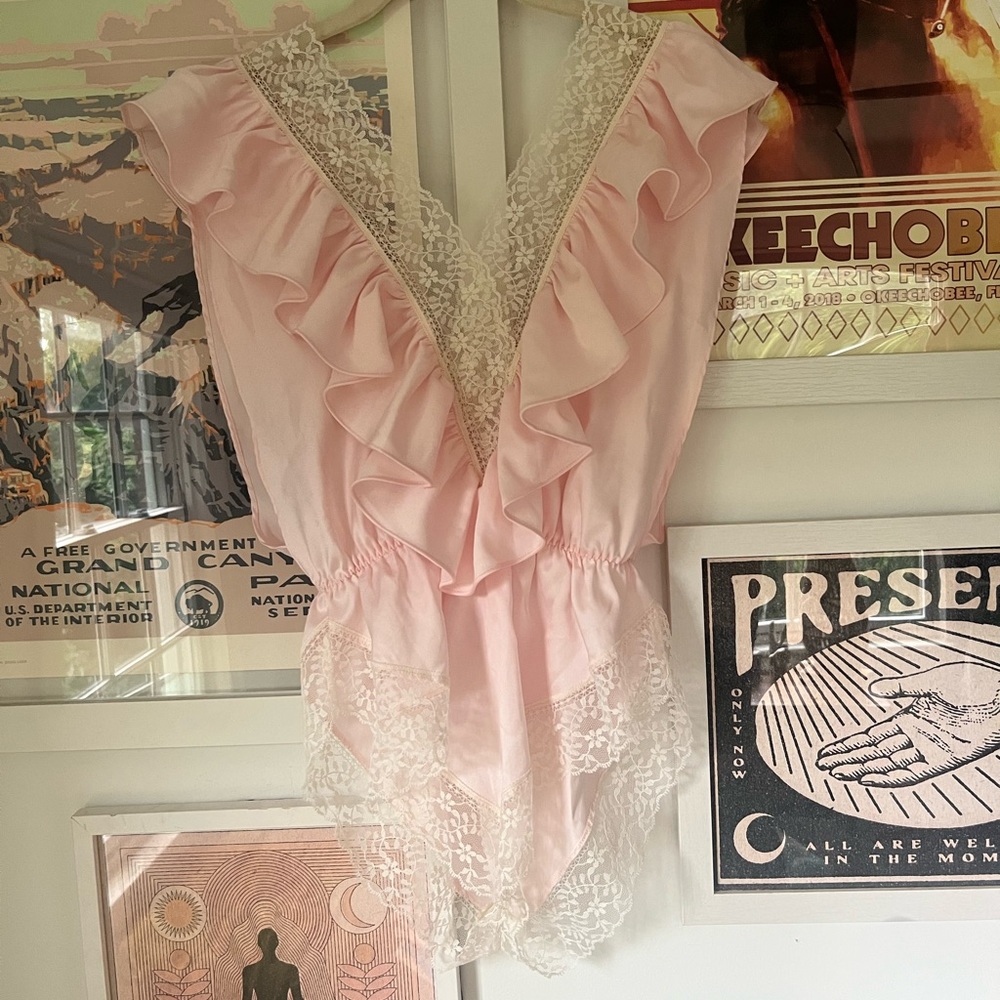 Vintage 1970’s Teddy Onesie